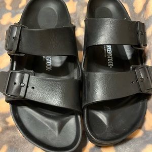 Black lightweight Birkenstock waterproof